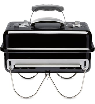 Barbecue charbon Go anywhere Black à poser 42 sm - Weber - Noir