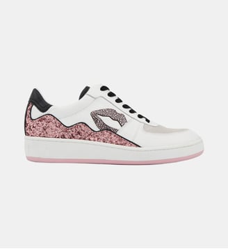 Baskets En Cuir Loulou - Bons Baisers - Blanc
