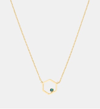 Collier doré - honey - Caroline Najman - Vert