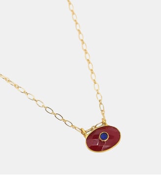 Collier Mini Deva - Nilaï - Rouge