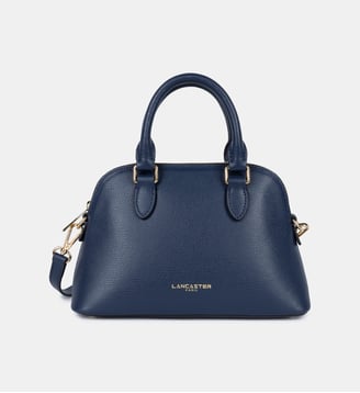 Sac à main Demi lune signature - Lancaster - Bleu