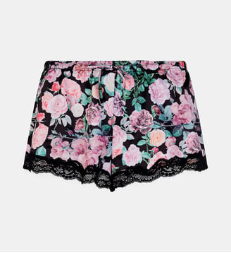 Short en dentelle - Chantelle Pulp - Dark bouquet