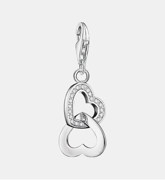 Pendentif Charm cœurs - Thomas Sabo - Argent