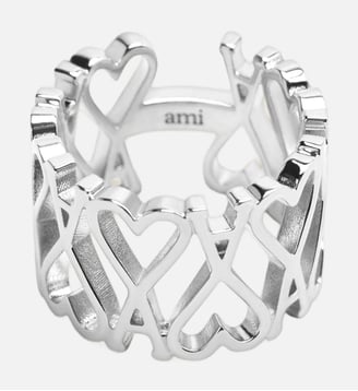 Bague Ami de Coeur unisexe - AMI Paris - Argent