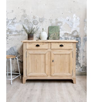 Buffet en bois clair Gilbert N°1914- Produit chiné - Debongout - Bois clair