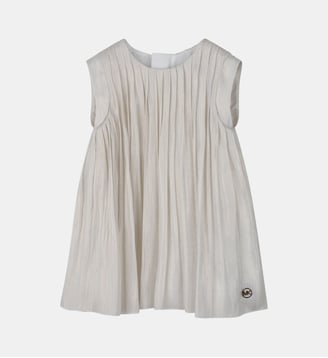 Robe ceremonie sans manches - Michael Kors Kids - Doré clair