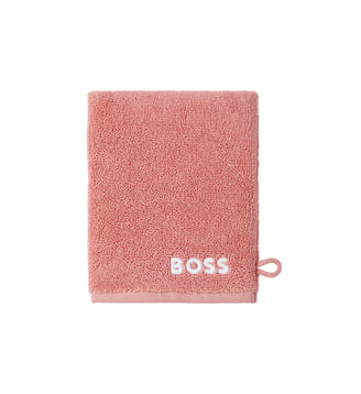 Gant de toilette  en coton - Boss Home - Blush