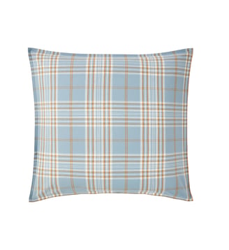 Taie d'oreiller imprimée en flanelle de coton, TARTAN Essix