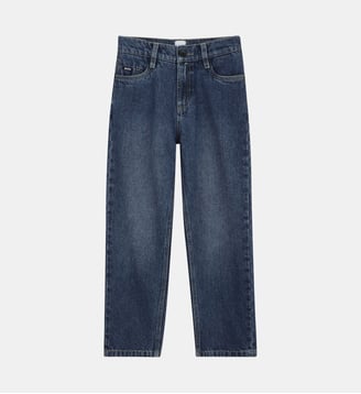 Jean coupe loose - BOSS Kidswear - Bleu jean