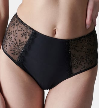 Culotte taille haute - Noir - Simone Pérèle - Noir