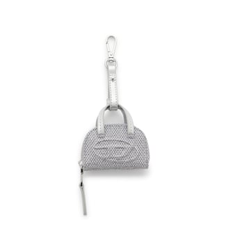 1DR Dome - Charm en tissu Lurex - Diesel - Gris argente