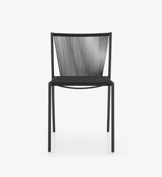 CHAISE NOIR INDOOR / OUTDOOR STRESA by Didier Gomez - Cinna - Noir