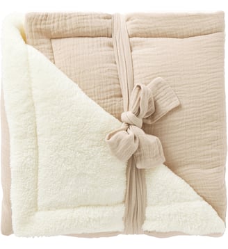 Couverture polaire vert de gris BB & Co