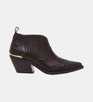 Bottines texanes avec imprimé python Liu Jo