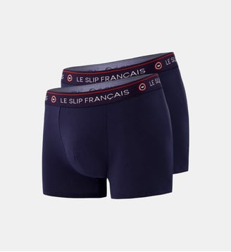 Lot de 2 boxers en coton Le Slip Francais