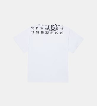 T-shirt avec logo - MM6 Maison Margiela - Blanc