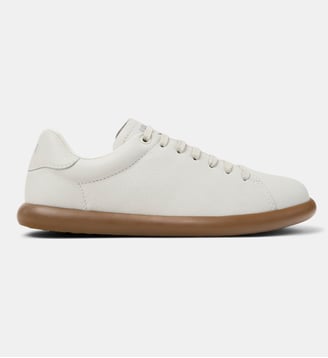 Baskets Pelotas Soller cuir - Camper - Blanc
