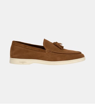 Mocassins Soren Cuir Suédé - Bobbies - Camel