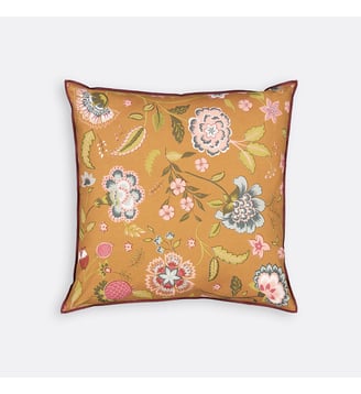 Housse de coussin fleurie 45x45 cm - La Redoute Interieurs - Fleurs
