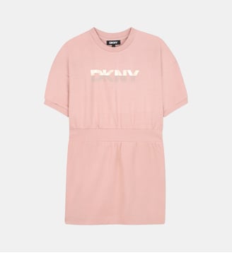 Robe à manches courtes - DKNY - Poudry