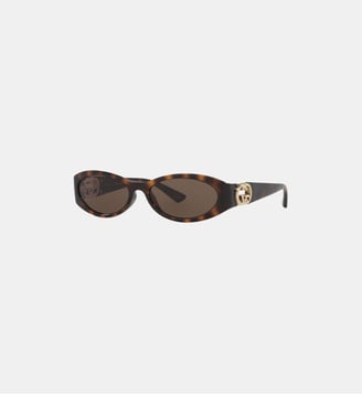 Lunettes de soleil Rond GG1660S - Gucci - Écaille