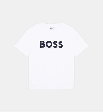 Tee-shirt manches courtes - BOSS Kidswear - Blanc