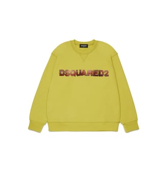 Sweat-shirt col rond avec logo - Dsquared2 - Chaux