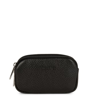 Porte-monnaie Milano Gentlemen en cuir - Lancaster - Noir