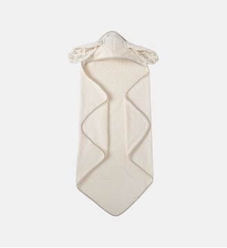 Cape de bain Bunny - Babyshower - Écru