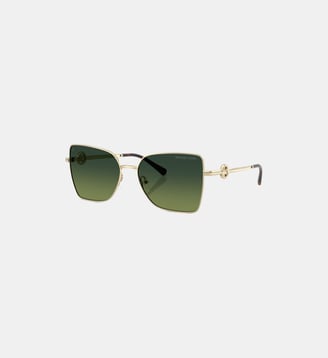 Lunettes de soleil Carré MK1186 Patra - Michael Kors - Doré clair