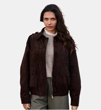 VESTE uni VECK - La Petite Etoile - Marron