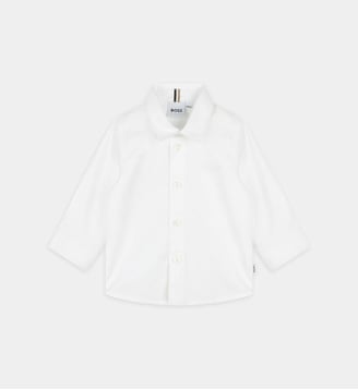 Chemise manches longues - BOSS Kidswear - Blanc