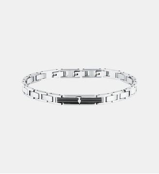 Bracelet T-STEEL - Trussardi - Grey et stainless steel