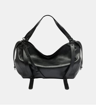 D-One-Sac large à poignée supérieure en cuir - Diesel - Noir