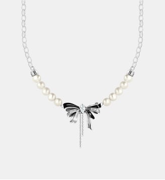 Chaîne en boucle avec perles Lovely Romance - Thomas Sabo - Argent