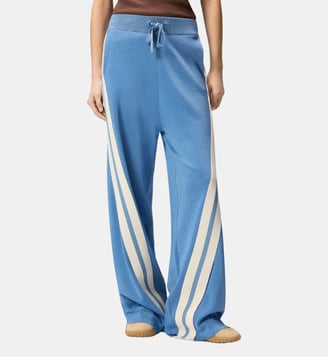 Pantalon de jogging à bandes - Pinko - Bleu