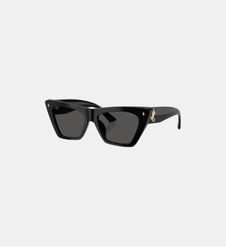 Lunettes de soleil Œil de chat JC5062U - Jimmy Choo - Noir
