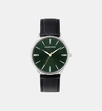 Montre Hector Vert XC3931IV\15 - Louis Pion - Argenté