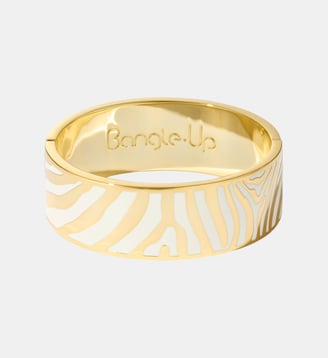 Manchette  - Bangle Up - Blanc sable et white sand