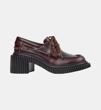 Mocassins Pix London cuir - Camper - Bourgogne