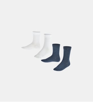 Chaussettes Happy 2-Pack Coton - Falke - Multicolore