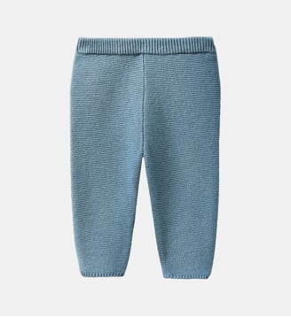 Legging  en coton biologique - Cyrillus - Bleu orion