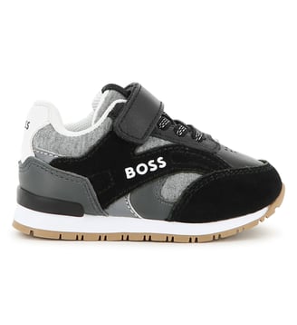 Baskets basses à lacets - BOSS Kidswear - Black