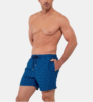 Boxer de bain - Hom - Bleu foncé