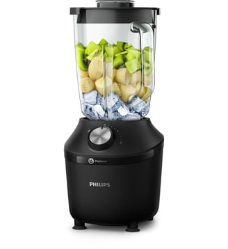 Blender HR2291/01 Series 3000 - Technologie ProBlend - Bol Verre 2L - Philips - Noir