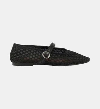 Ballerines Deessia effet mesh - Jonak - Noir