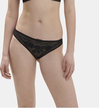 Culotte Heloise dentelle - Simone Pérèle - Noir
