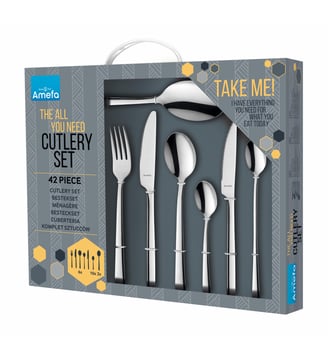 Coffret cadeau 42 pièces - Amefa - Inox