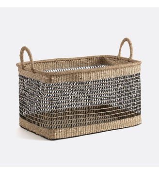 Panier rectangulaire en herbier La Redoute Interieurs
