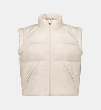 Doudoune courte oversize sans manches Lyna - Jott - Naturel